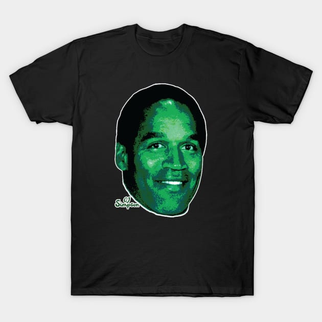 Vintage Oj Simpson Original Fan Art T-Shirt by Trendsdk